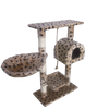 Leopet Kbm001 2grau Cat Tree Scratching Post Kitten Climbing Excercise