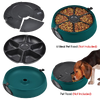 Popamazing 6 Days Cat + Dog + Rabbit Meal Automatic Pet Feeder Auto Dispenser